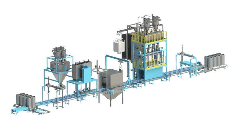 18石墨化坩堝吸料裝填系統(tǒng)
